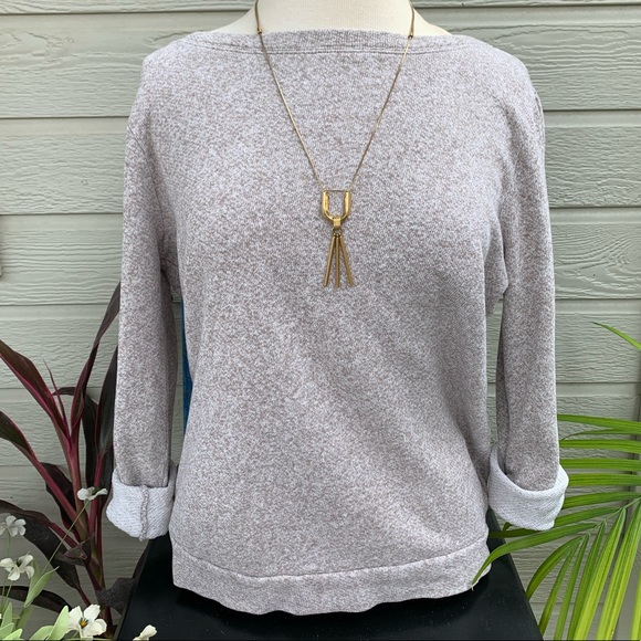 Free People V back Sweater - Picture 1 of 8